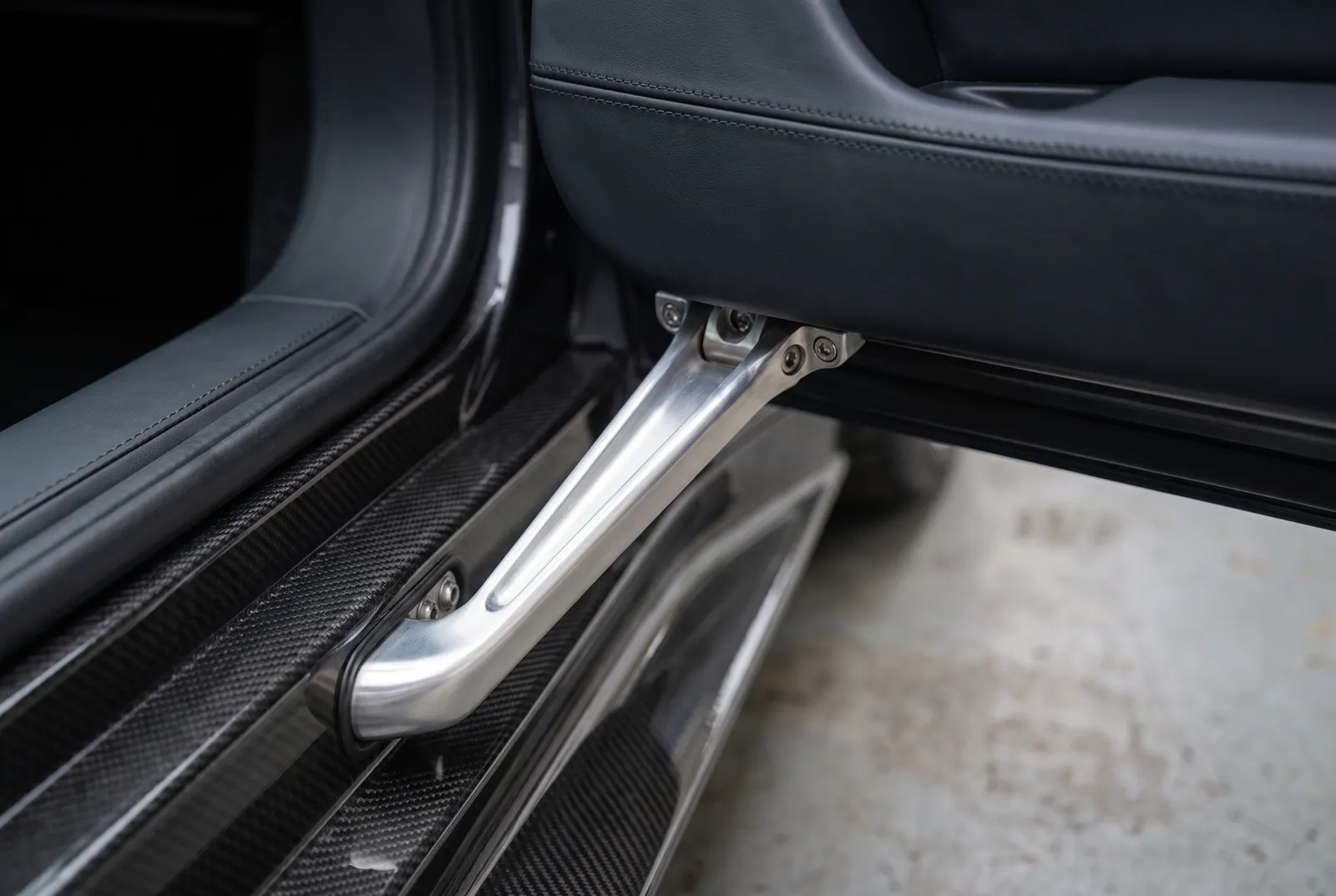 Detail van een McLaren Sportmodel